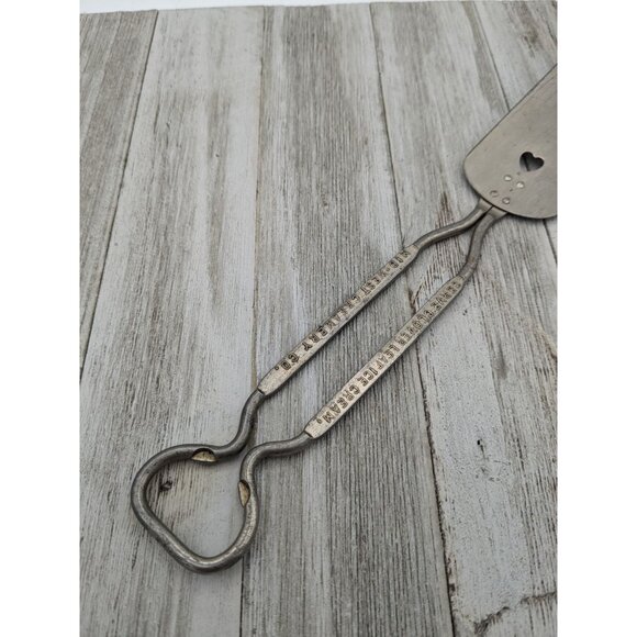 Creamery Clover Leaf Stainless Steel Cake Pie Spatula Server Bottle Opener - Picture 3 of 9